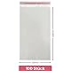 Netuno 100 Flachbeutel transparent 12x23 cm selbstklebend Plastiktütchen durchsichtig PP Tütchen mit Peel & Seal Verschluss Cellobeutel aus durchsichtigem Kunststoff PP Folienbeutel Plastiktüten