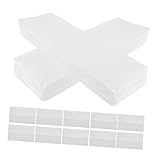 KICHOUSE 200Stücke Einweg Gästehandtücher Lagige Weiße Papierservietten Saugfähige Einwegservietten für Badezimmer und Veranstaltungen für Hochzeiten und Partys