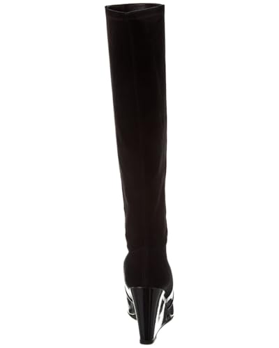 Stuart Weitzman Milla City Wedge Patent & Suede Knee-High Boot3
