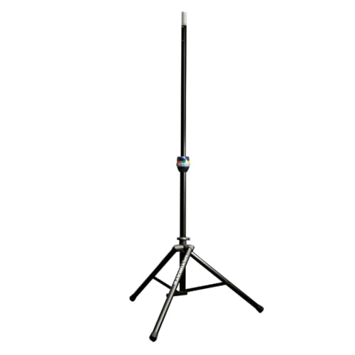 Ultimate Support TS-90B TeleLock Series Lift-Assist Aluminum Speaker Stand w/Integrated Speaker Adapter