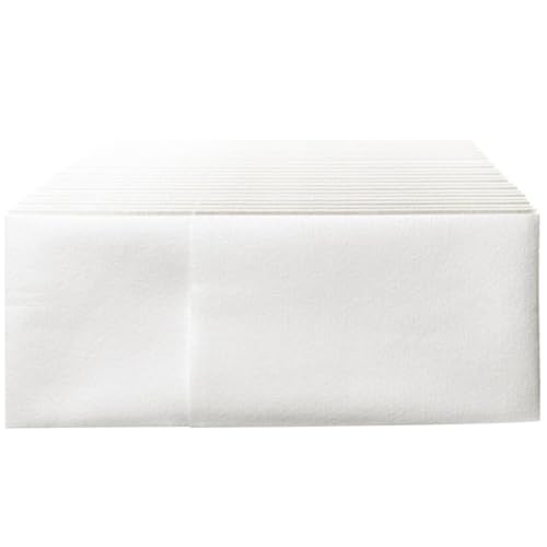 RUNROTOO Servilletas Desechables Paquete de 50 Piezas de Pulpa de Madera, Diseño Grueso y Elegante para Cenas y Entretenimiento Diario