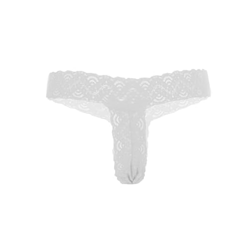 Image of MYZA Womens Microfibre Floral Lace Low Rise G String Thong Panty for Women /Girls