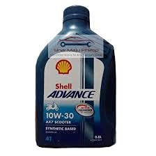 Lalgiri Automobiles Shell AX7 10W30 Synthetic Scooter Oil 800ML