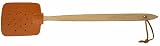 HOFMEISTER® Fliegenklatsche Mückenschutz Fliegenfänger Holz - Insekten Schläger, Holz Leder, praktische Klatsche aus Europa mit Lederband zum Aufhängen, Fliegenpatsche & Insektenvernichter, 47,5 cm