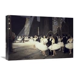 22 in. Backstage at The Opera Art Print - Jean Beraud