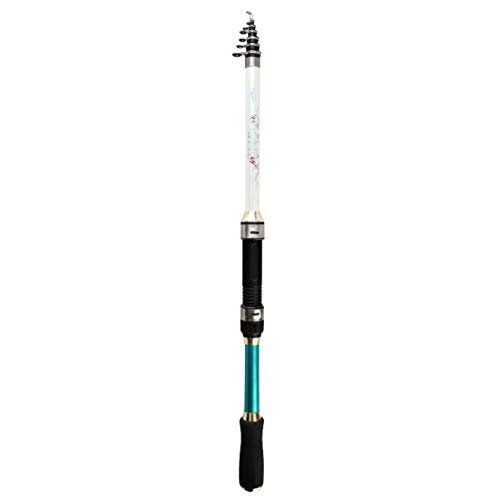 Canne à pêche spinning compacte en carbone 3.6m pour encombrement réduit