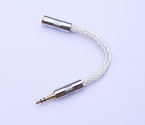変換プラグ バランス変換 ステレオミニプラグ 金メッキプラグ単結晶銅銀メッキ線材使用変換コネクター