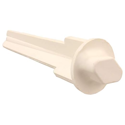 JR Products 95345 Lavatory Sink Stopper - Parchment