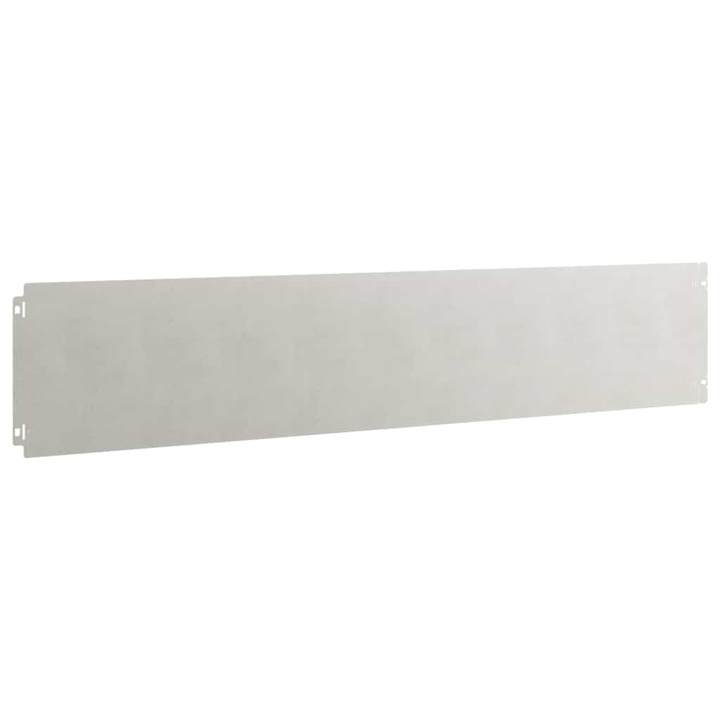 vidaXL Raseneinfassung 10 STK. 20 x 103 cm Edelstahl Silber