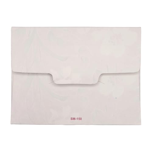 Image of Fonsie cash shagun fancy design envelopes pack of 30 for gifting money on wedding gift, baby shower gift, shagun, family gatherings (Pocket small size, grey broach)