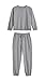 Imily Bela Kids Girls Sweatsuit Lounge sets Crewneck Sweatshirt Casual Drawstring Sweatpants with Pocket