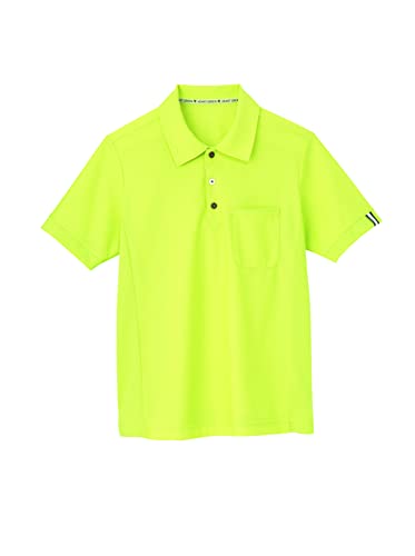 J[V[JV} HEARTGREEN |Vc SIDE MESH POLO AbvO[ SS HM2289