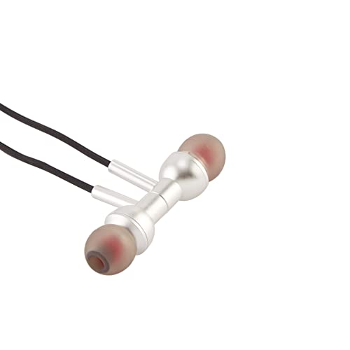 Image of RD SB-120 50 Hours of Playback Time Bluetooth Neckband | Bluetooth 5.0 Connectivity 10 Meter Range | Ergonomically Designed Earphones with Inbuilt Mic for Calling | Silver Color