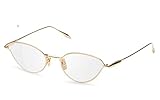 Dita SINCETTA DTX145-A-02 Eyeglass Frame White Gold w/Clear Demo Lens 53mm