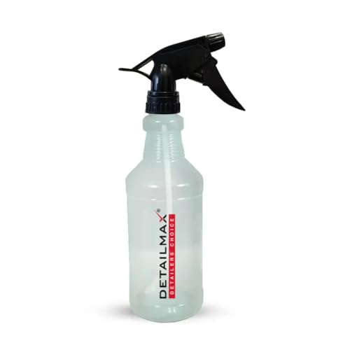 DETAILMAX Spray Bottle 700ml Chemical Resistant Heavy Duty Empty Container Bottles Polypropylene sprayer Long Lasting Quality Mist and Jet Spray for M