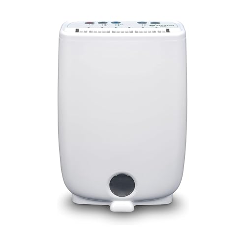 Deshumidificador Meaco DD8L 12L/día – Silencioso, compacto y de bajo consumo, ideal para interiores, con sistema inteligente y control gráfico avanzado