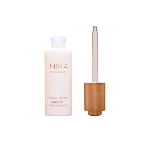 INIKA Organic Phyto-Active Face Oil. 18 Luxurious Botanical Oils