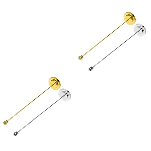 Support de bureau pour drapeaux en métal lot de 4 socles pour petit drapeau de table - 2