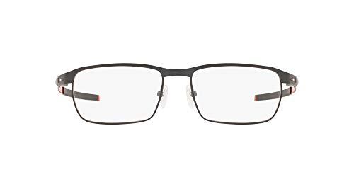 Image of Oakley mens Ox3184 Tincup Rectangular Prescription Eyeglass Frames