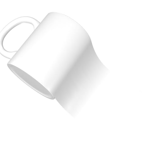 Taza personalizada de porcelana 11oz blanca miniatura 2