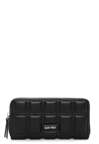 Suri Frey Hilary Zip Around Wallet Black avec fermeture éclair sécurisée