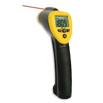 Traceable Infrared Thermometer with Calibration, 50:1 Ratio, Fixed Emissivity