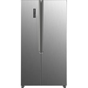 Frilec BONNSBS-636-040EI – Amerikaanse koelkast – Inox