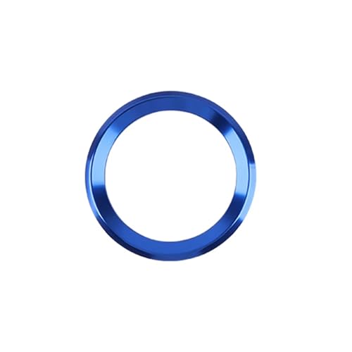 �Ԃ̑��� Compatible With Gol For Fox For Bora For Golf For Jetta For Passat For Polo For Voyage 2009 �Ԃ̃X�e�A�����O�z�C�[���̃��S�����J�o�[�X�e�b�J�[(Blue)