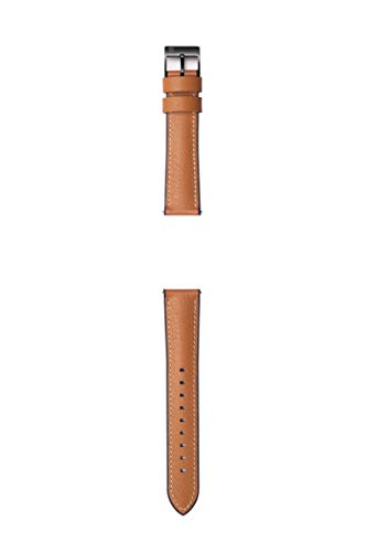 Image of Samsung Galaxy Watch Active 2 (Bluetooth + LTE, 44 mm) - Gold, Aluminium Dial, Silicon Straps + Free Leather Strap (Tan) Worth INR 2500