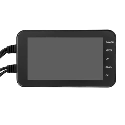 Image of Car Rearview Camera,4 Inch Motorcycle DVR 1080P Front & Rear Camera Driving Video Recorder Dash Cam