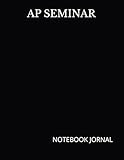 AP SEMINAR: 200 Ruled College Line Pages, 8.5" x 11" | Advanced Placement Student Notes Multi Purpose Quality Journal for Thoughts Ideas Actions Task ... Spills | Award Gifts for Students Teachers -  Independently published
