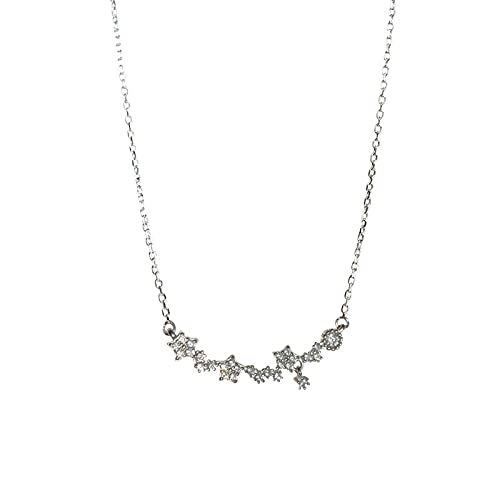 Bijoux de tempérament délicat avec collier fleur sourire S925