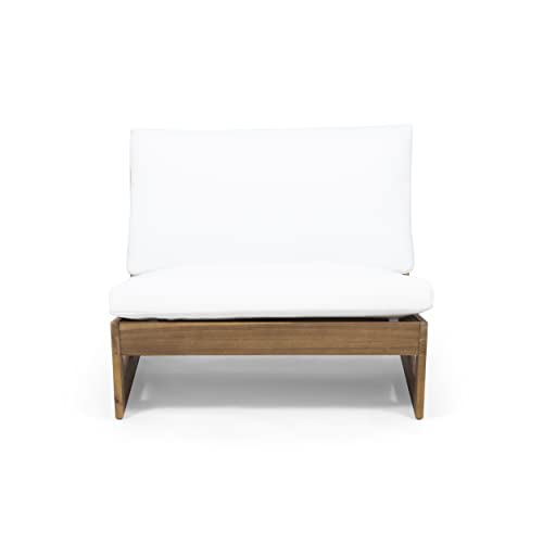Christopher-Knight-Home-317955-Sherwood-Club-Chair-Teak-White Christopher Knight Home 317955 Sherwood Club Chair Teak White
