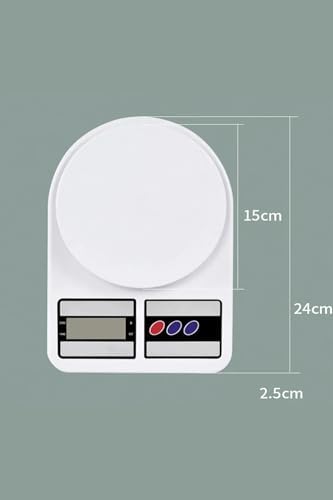 Miggles Dijital Hassas Tartı 10 Kg Elektrikli Ev Aletleri Mutfak Terazisi Hasas Tartı - Görsel 3