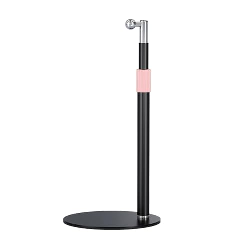 Hauteur réglable pour téléphone et base en métal stable avec tête sphérique 17mm universelle