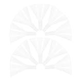 MUSISALY 20pcs Plastic Lab Funnels with Short Stem 60mm Laboratory Separatory Funnels for Filling Bottles and Scientific Filtering Tool for Students and Industrial Use