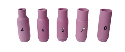 50PCS NEW WP-18/17/26 argon arc welding ceramic nozzle 10N protective sleeve nozzle (No. 7 porcelain mouth (50 pcs))