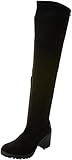  XTI 48453, Botas Altas Mujer, Negro (Black), 38 EU