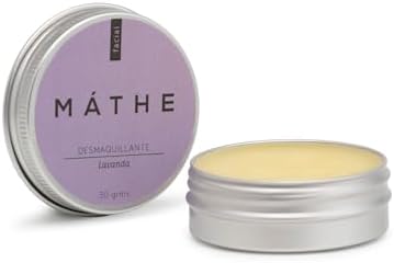 Bálsamo Desmaquillante Natural de Lavanda — Fortalece Pestañas y Elimina Maquillaje Waterproof — Piel Sensible (30 g)