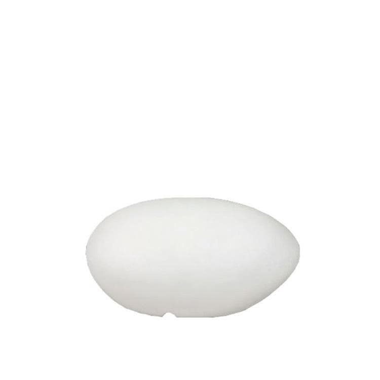 PETRA - Lámpara de exterior LED solar recargable, diámetro 60 cm, color blanco