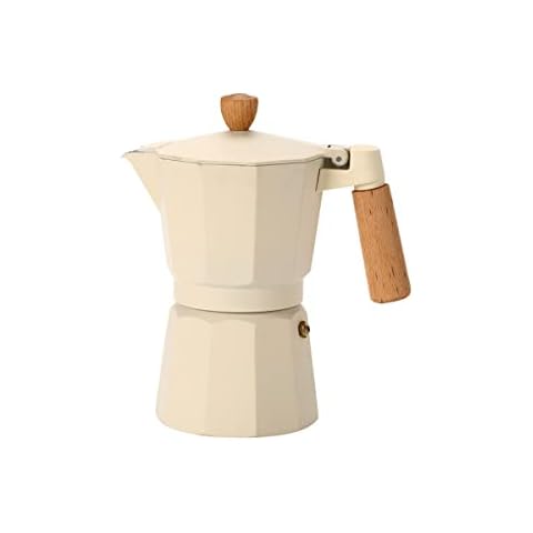 Cafetera RANRAO Moka 3/6 tazas mango madera maciza Cover