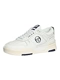 Baskets en cuir BB Court Lo Sergio Tacchini Homme Baskets en Cuir BB Court Lo, White/Maritime Blue, 40 EU