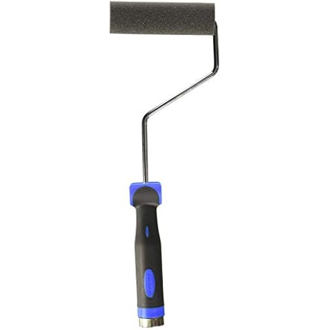 Work Tools International 57600 Whizz System Threaded End 4 in. W Metal/Plastic Mini Paint Roller Frame and Cover, 4-Inch, No Color Cover
