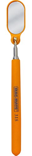 MAG-MATE 315HVO Telescoping Rectangular Glass Inspection Mirror, 2