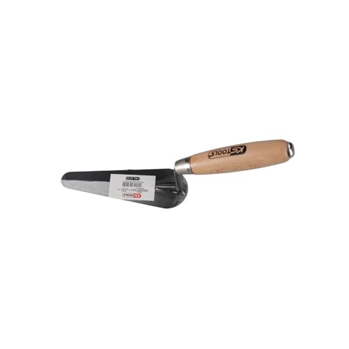 KS Tools - 144.0132 - Truelle langue de chat - Lame acier - Manche bois - 140 mm