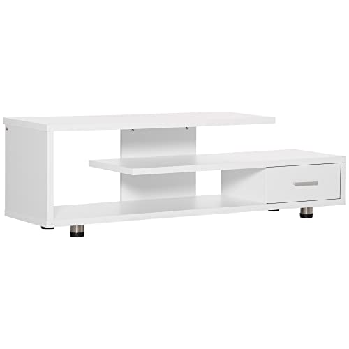 HOMCOM TV-Lowboard Fernsehschrank TV Schrank mit modernem Design...