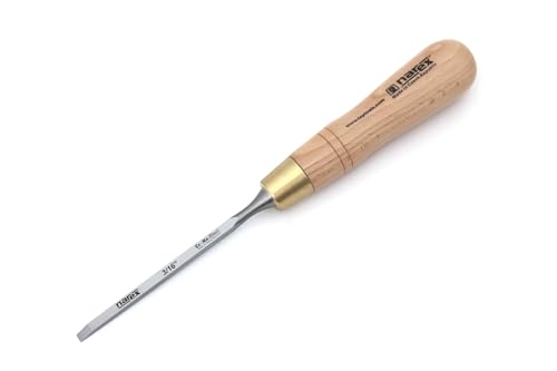 Narex Imperial Bevel Edge Chisel - 3/16", Beech Handle with Brass Ferule