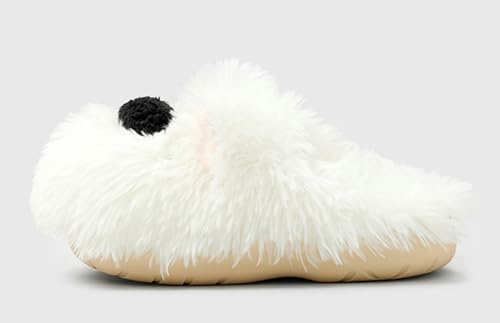 Westie Dog Slippers for Couples Plush Winter House Shoes Non-Slip Fuzzy Indoor Slippers Cute Home Footwear3