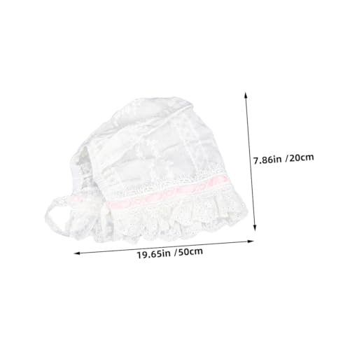 2Pcs Cute Cotton Beanies for Boys Breathable Bonnet Caps for Daily Wear and Year Months White2