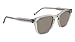 Lacoste Men's Sunglasses L6026S - Light Grey with Solid Grey Lens